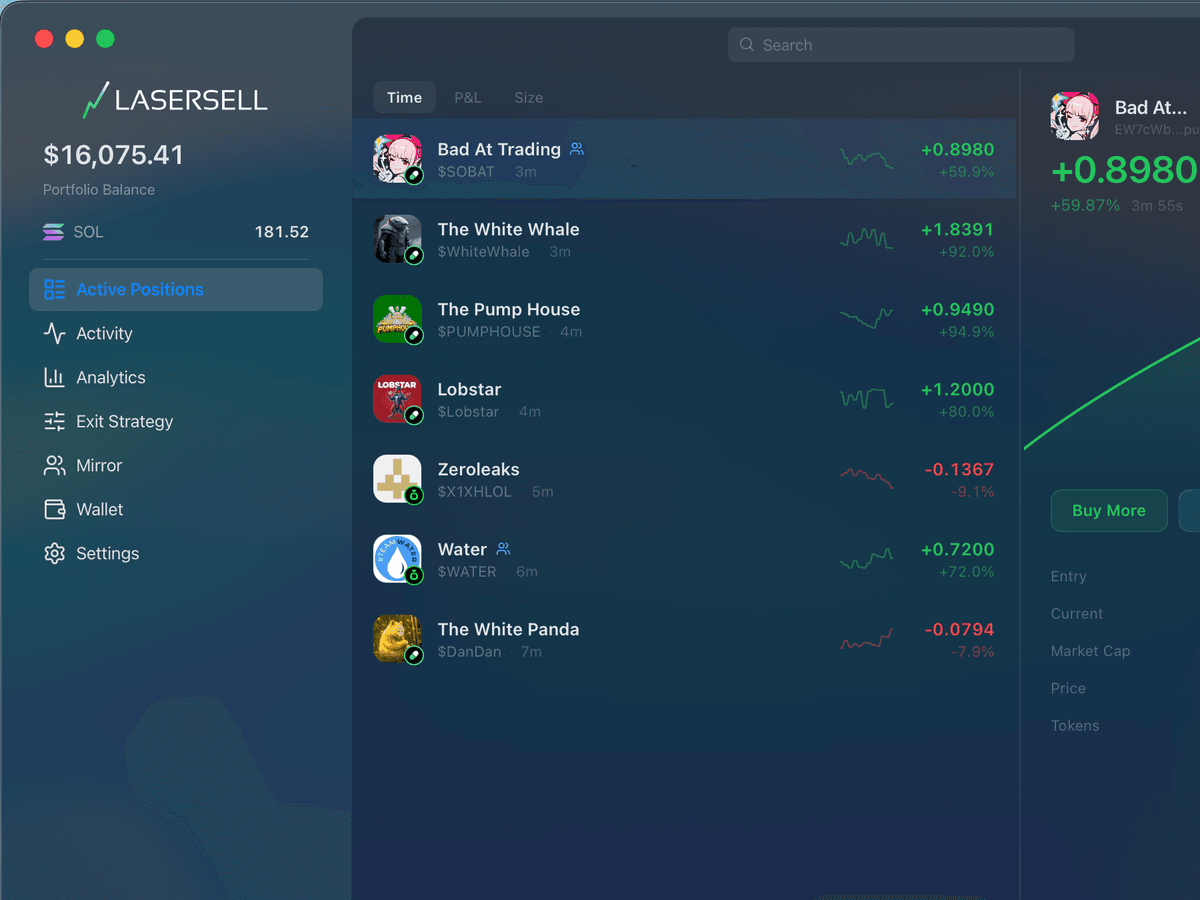 Start trading